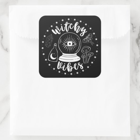 Witchy Vibes Sticker (Tas)