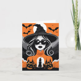 Witchy Vibes Vouwende Kaart