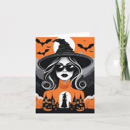 Witchy Vibes Vouwende Kaart