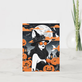 Witchy Vibes Vouwende Kaart