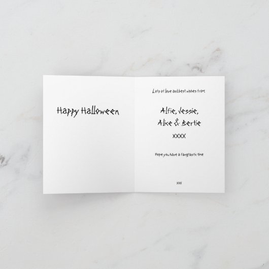 Witchy Vibes Vouwende Kaart (Binnen)