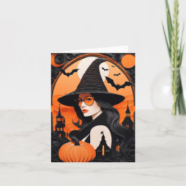 Witchy Vibes Vouwende Kaart