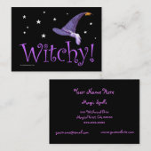 Witchy Visitekaartje (Voorkant / Achterkant)