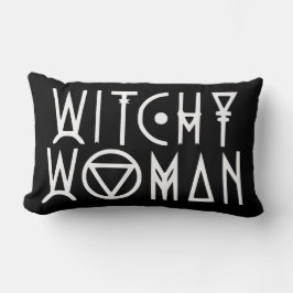 Witchy Vrouw Halloween Gothic Decor Witch Kussen