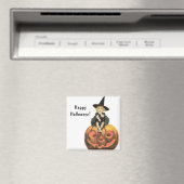 Witchy Vrouw  Halloween Magneet (Insitu (Vaatwasser))