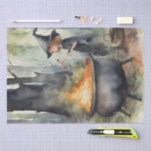 Witchy Waterverven in de Bossen Decoupage Tissuepapier (Craft)