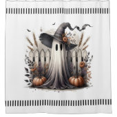 Witchy Welcome - Herfstmagie bij het hek Douchegordijn (Voorkant)