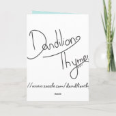 Witchy Wendy Happy Birthday Wenskaart Kaart (Achterkant)