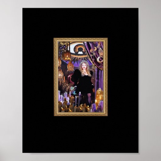 Witchy Whimsigoth Stevie Collage Poster (Voorkant)