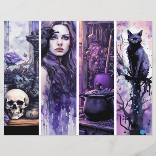 Witchy Whimsy Bladwijzer (Voorkant)