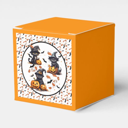 Witchy Whiskers & Pumpkin Parade Bedankdoosjes (Voorkant Zijde)