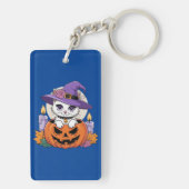 Witchy Whiskers Sleutelhanger (achterkant)