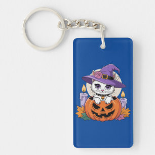 Witchy Whiskers Sleutelhanger