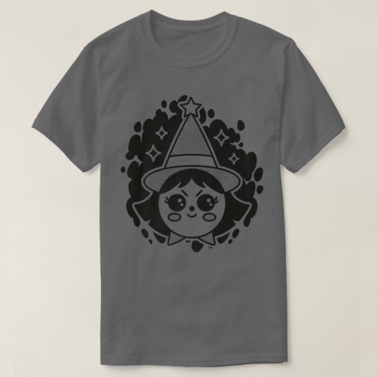 Witchy Witch Mystical Magic Night Halloween1425 T-shirt (Design voorkant)