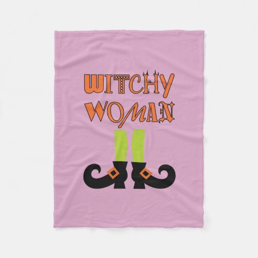 WITCHY WOMAN FLEECE DEKEN (Voorkant)