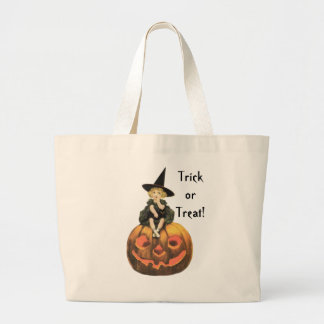 Witchy Woman Halloween Grote Tote Bag