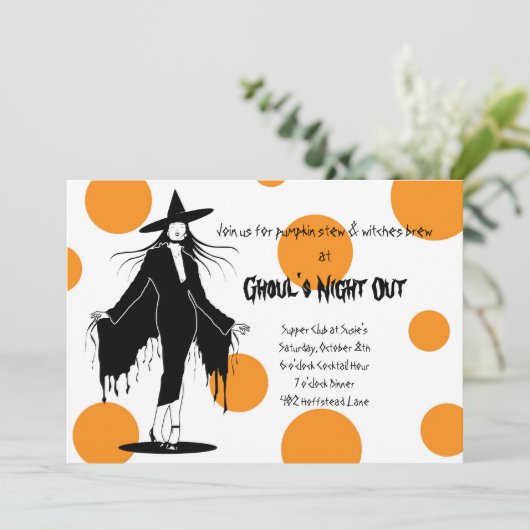 Witchy Woman Kaart (Staand voorkant)