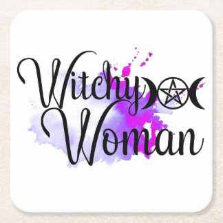 Witchy Woman Kartonnen Onderzetters