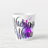 Witchy Woman Latte Mok (Voorkant)