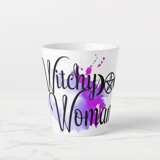 Witchy Woman Latte Mok (Voorkant)