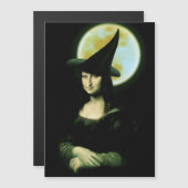Witchy Woman Mona Lisa Halloween (Voorkant / Achterkant)