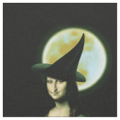 Witchy Woman Mona Lisa Halloween Stof (Close Up)