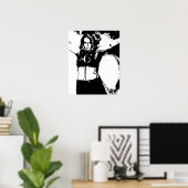 Witchy Woman Poster (Thuiskantoor)