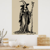 Witchy Woman Poster (Keuken)