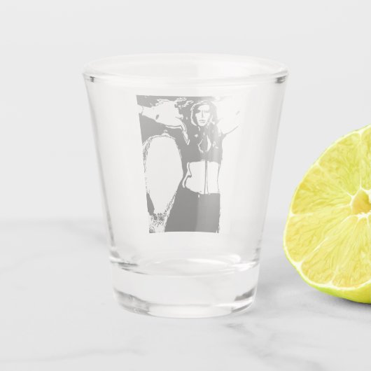 Witchy Woman Shot Glas (Achterkant)