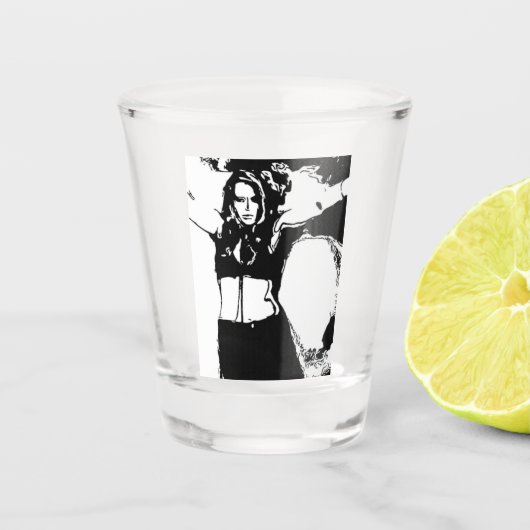 Witchy Woman Shot Glas (Voorkant)
