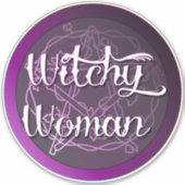 Witchy Woman sticker (Voorkant)