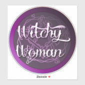 Witchy Woman sticker (Vel)