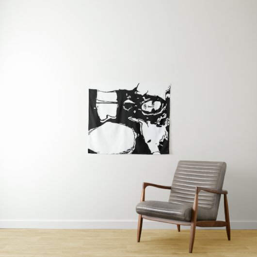 Witchy Woman Wandkleed (In Situ (horizontaal))