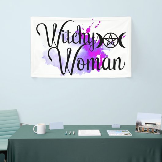 Witchy Woman Waterverf Spandoek (Beurs)