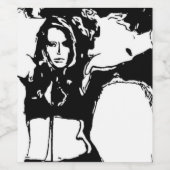 Witchy Woman Wijn Etiket (Enkel label)