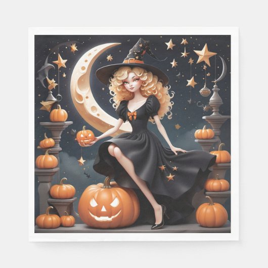 Witchy Wonderland Servet (Voorkant)