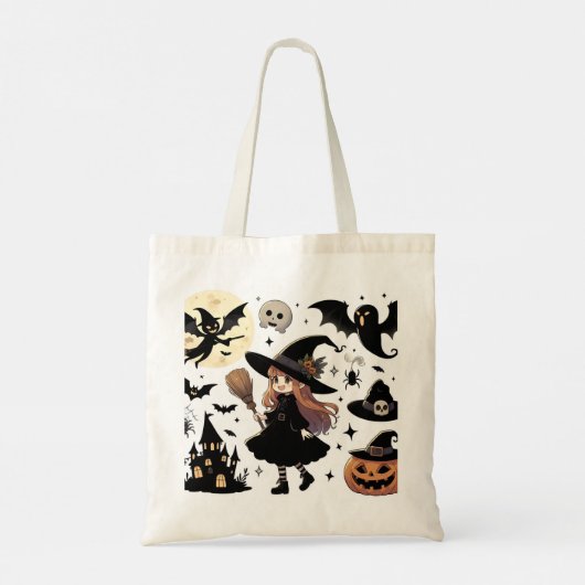 Witchy Wonders Bag Tote Bag (Achterkant)