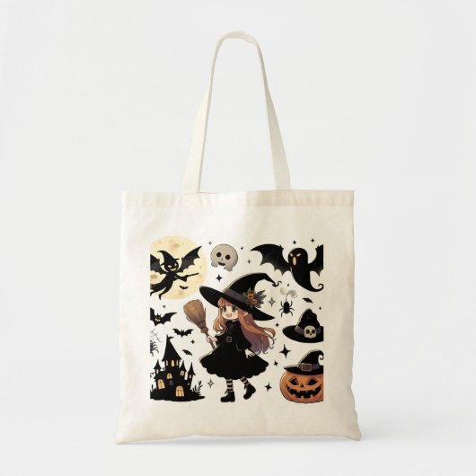 Witchy Wonders Bag Tote Bag (Voorkant)