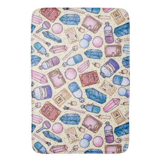 Witchy Wonders Bath Mat (Voorkant Verticaal)