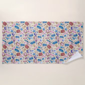 Witchy Wonders Beach Towel Strandlaken (Voorkant)