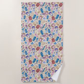 Witchy Wonders Beach Towel Strandlaken (Voorkant)