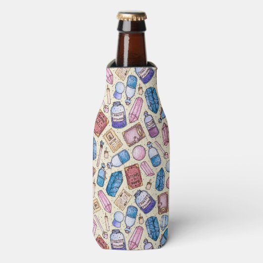 Witchy Wonders Cozy Flesjeskoeler (Fles Voorkant)