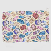 Witchy Wonders Golf Towel Golfhanddoek (Horizontaal)