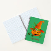 Witchy Wonders: Halloween Theme Custom Notitieboek (Binnen)