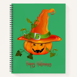 Witchy Wonders: Halloween Theme Custom Notitieboek