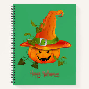 Witchy Wonders: Halloween Theme Custom Notitieboek
