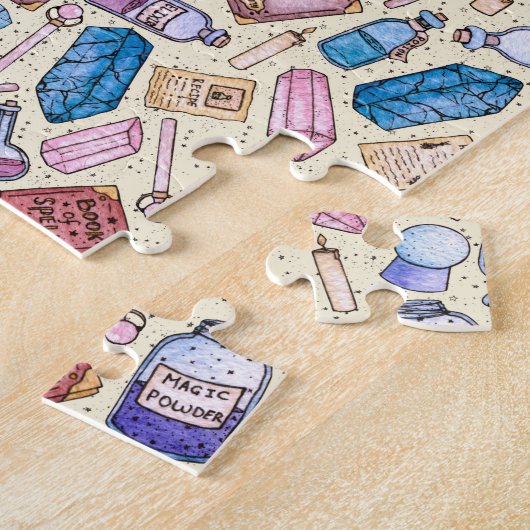 Witchy Wonders Jigzaag Puzzle Legpuzzel (Zijkant)