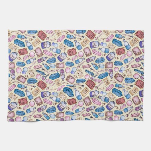 Witchy Wonders Kitchen Towel Theedoek (Horizontaal)