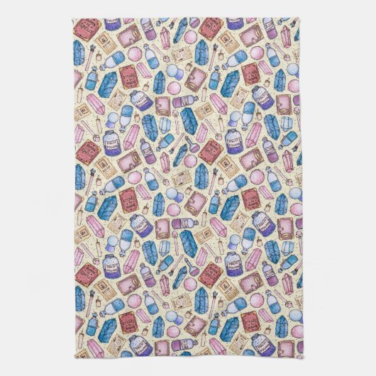 Witchy Wonders Kitchen Towel Theedoek (Verticaal)