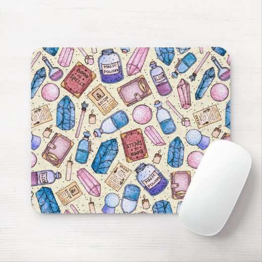 Witchy Wonders Mousepad Muismat (Met muis)